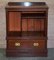 Antique Victorian Hardwood Military Campaign Drinks Cabinet or Tv Stand 2