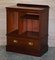 Antique Victorian Hardwood Military Campaign Drinks Cabinet or Tv Stand 3