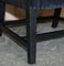 Set of Vintage Black Velvet Wingback Armchairs from George Hepplewhite 9