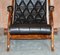 Antique Elm Colonial Military Campaign Folding Chair from J. Herbert Macnair 8