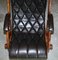 Antique Elm Colonial Military Campaign Folding Chair from J. Herbert Macnair, Image 6