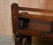 Antique Hall Bench with Brass Mounts & Walnut Frame from Jas Shoolbred, 1890s 15