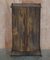 Mobiletto antico vittoriano in legno di noce intarsiato, Immagine 11