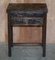 Japanese Hand Carved Side Table with Cutlery Drawers from Liberty's, London 2