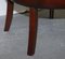 Vintage Hand Dyed Studded Brown Leather Club Chair 16