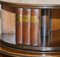 Regency Revolving Hardwood Library Bookcase with Faux Books, 1810s 9