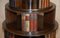 Regency Revolving Hardwood Library Bookcase with Faux Books, 1810s 11