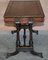 Aesthetic Movement Amboyna & Burr Walnut Writing Desk from Gillows of Lancaster 14