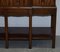 Mueble bar vintage de madera flameada estampada de Waring & Gillows, Imagen 12