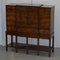 Vintage Stamped Flamed Hardwood Drinks Cabinet from Waring & Gillows 5