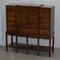 Vintage Stamped Flamed Hardwood Drinks Cabinet from Waring & Gillows, Image 5
