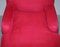 Chaise longue in velluto rosso, Immagine 12