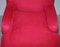 Roter Samt Chaise Longue 12