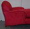Roter Samt Chaise Longue 14