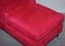 Chaise longue in velluto rosso, Immagine 5