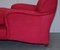 Chaise longue in velluto rosso, Immagine 19