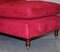 Chaise longue in velluto rosso, Immagine 6