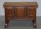 Danish Hand Carved Oak Chest or Bench with Internal Storage, 1840s 12