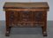 Danish Hand Carved Oak Chest or Bench with Internal Storage, 1840s 2