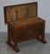 Danish Hand Carved Oak Chest or Bench with Internal Storage, 1840s 16