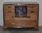 Solid Oak & Brass Military Campaign Chest of Drawers with Secretaire Desk, 1880s, Image 20