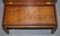 Burr Yew Wood Military Campaign Gun Case Side Table on Original Base 17