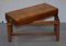 Burr Yew Wood Military Campaign Gun Case Side Table on Original Base 19