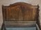 Antique French Louis Philippe Alcove Daybed Frame in Hardwood, 1830s 14