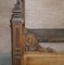 Sofá cama francés Louis Philippe Alcove antiguo de madera, década de 1830, Imagen 4
