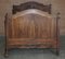 Antique French Louis Philippe Alcove Daybed Frame in Hardwood, 1830s 18