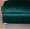 Large Emerald Green Velvet Ottoman or Bench Seat 6