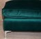 Large Emerald Green Velvet Ottoman or Bench Seat, Image 6