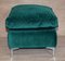 Large Emerald Green Velvet Ottoman or Bench Seat 9