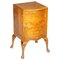 Art Deco Burr Walnut Bedside or Side Table by Maurice Adams 1