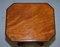 Antique William IV Flamed Hardwood Side Table with Single Drawer, 1830s, Image 3