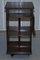 Edwardian Solid Oak Revolving Bookcase with Lift Up Desk Piece, 1900s 10