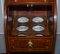 Antique Regency Flamed Hardwood & Gilt Bronze Drinks Cabinet Pedestals, Set of 2, Image 13
