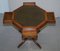 Vintage English Regency Style Revolving Drum Table, Image 14