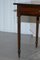 Tavolo da gioco vintage in legno di noce intarsiato con scacchiera e cassetto, Immagine 10
