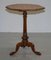 Victorian Inlaid Walnut & Hardwood Chess Table with Ornate Legs, 1880s 3