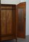 Armario triple de madera nudosa de nogal con espejo de Waring & Gillows, 1932, Imagen 16