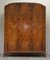 Armario triple de madera nudosa de nogal con espejo de Waring & Gillows, 1932, Imagen 3
