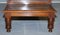 Antique Regency Hardwood & Leather Library Steps with Internal Storage & Drawers, 1810s 9