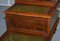 Antique Regency Hardwood & Leather Library Steps with Internal Storage & Drawers, 1810s 8