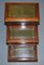 Antique Regency Hardwood & Leather Library Steps with Internal Storage & Drawers, 1810s 3