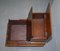 Antique Regency Hardwood & Leather Library Steps with Internal Storage & Drawers, 1810s 18