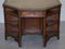 Antique English Octagonal Partner Desk with Bookcases from Harrods 3