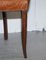 Brown Leather & Hardwood Bridge Armchair from George Smith 10