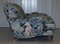 Scroll Arm Sofa in William Morris Forest Linen by George Smith 13