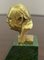 Busto de Winston Churchill en miniatura de oro de 18 quilates de Oscar Nemon para Asprey & Co, 1967, Imagen 12